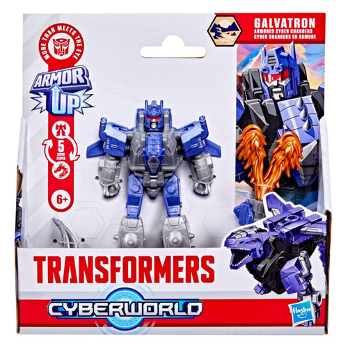  Hasbro Transformers Cyberworld Galvatron Armored Cyber Changers 