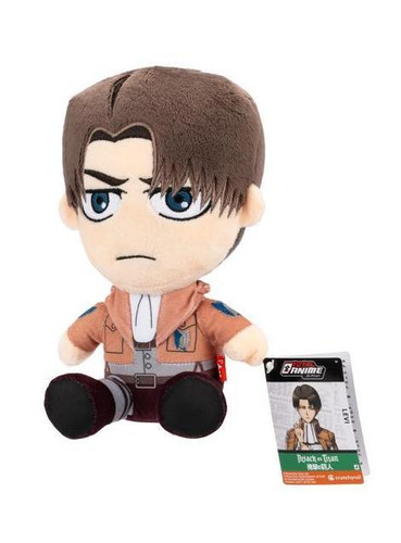  Jazwares Total Anime Attack on Titan Levi Ackerman 8" Plush 