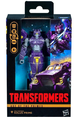  Hasbro Transformers Generations Age of the Primes Deluxe Class The Thirteen Solus Prime 