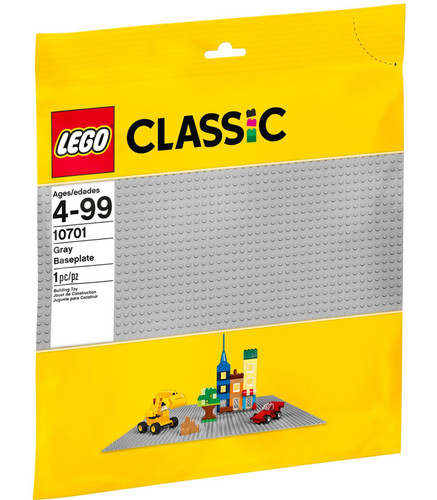LEGO Classic 10701 Grey Baseplate