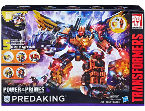 Hasbro Transformers Power of the Primes Titan Class Predaking Combiner Team Set