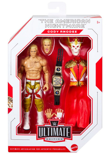 Mattel WWE Ultimate Edition Greatest Hits 2026 "The American Nightmare" Cody Rhodes 6" Figure