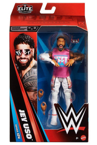  Mattel WWE Elite Collection Series 124 Jey Uso 6" Figure 