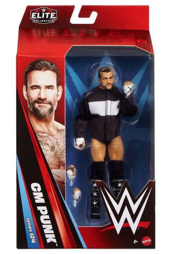 Mattel WWE Elite Collection Series 124 CM Punk 6" Figure