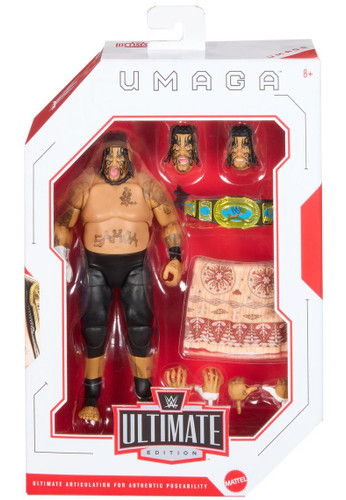 Mattel WWE Ultimate Edition Wave 29 Umaga 6" Figure