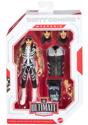  Mattel WWE Ultimate Edition Wave 29 "Dirty" Dominik Mysterio 6" Figure 
