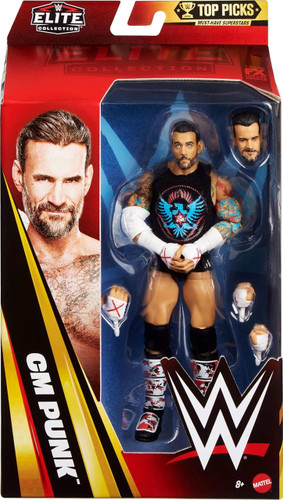 Mattel WWE Elite Collection Top Picks 2026 CM Punk 6" Figure