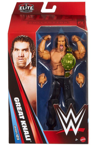  Mattel WWE Elite Collection Series 123 Great Khali 6" Figure 