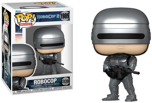  Funko Pop! Movies RoboCop 2 1989 RoboCop (Metallic) 