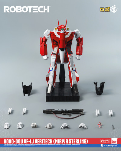 ThreeZero Robotech Robo-Dou Vf-1J Veritech Miriya Sterling 1/6 Scale Figure