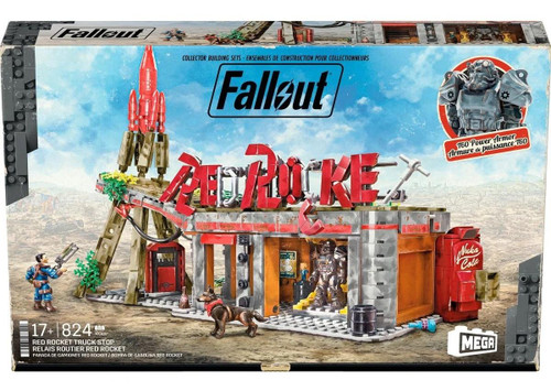  Mega Construx Fallout Red Rocket Truck Stop 