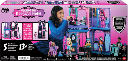 Mattel Monster High Boo-tique Hotel 10.5" Doll Playset