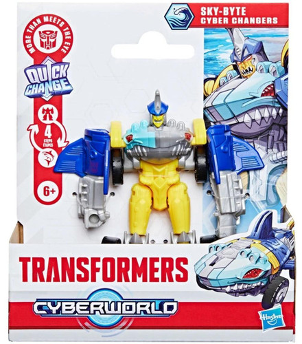  Hasbro Transformers Cyberworld Cyber Changers Sky-Byte 