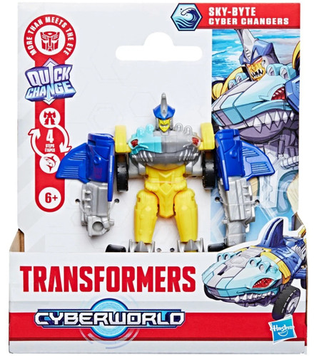 Hasbro Transformers Cyberworld Cyber Changers Sky-Byte