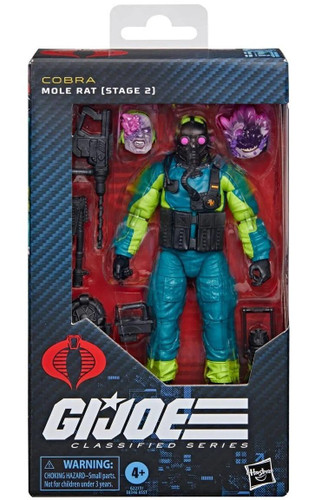  Hasbro G.I. Joe Classified Series #190 Mole Rat (Stage 2) 6" Figure 