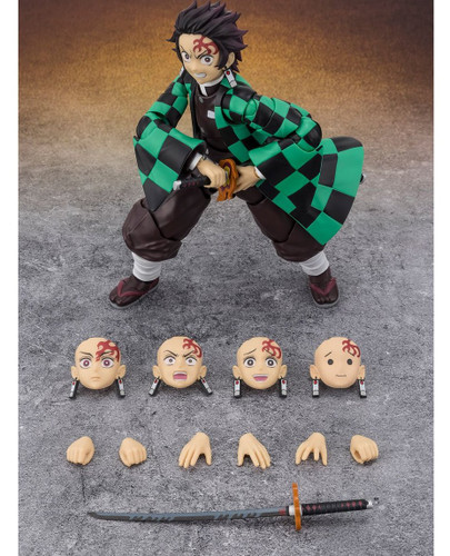Bandai S.H. Figuarts Demon Slayer: Kimetsu No Yaiba The Final Battle in the Infinity Castle Tanjiro Kamado Figure