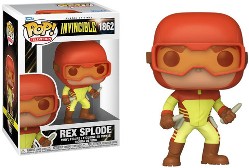  Funko Pop! Television Invincible 1862 Rex Splode 