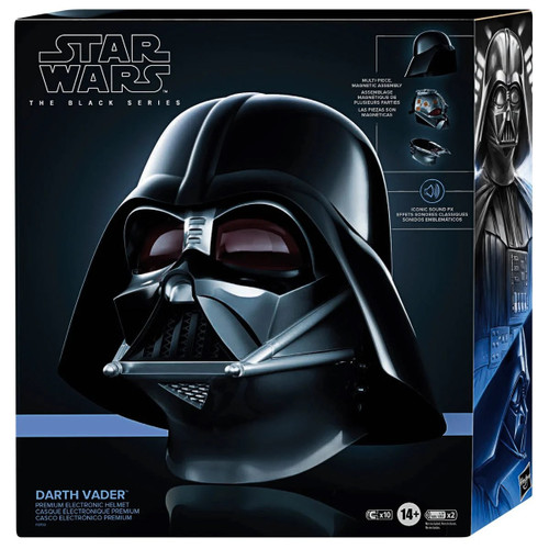 Hasbro Star Wars The Black Series Obi-Wan Kenobi Electronic Darth Vader Helmet