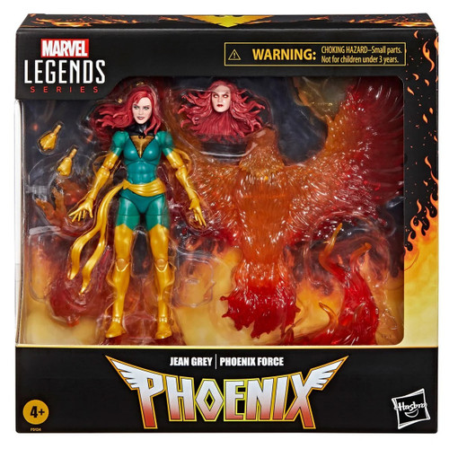 Hasbro Marvel Legends Jean Grey with Phoenix Force Deluxe 6" Figure