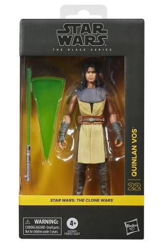 Hasbro Star Wars The Black Series The Clone Wars #22 Quinlan Vos 6" Figure