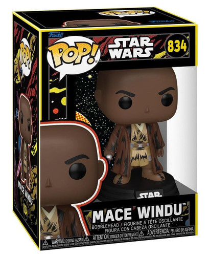  Funko Pop! Star Wars May the Fourth 834 Mace Windu (Retro) 