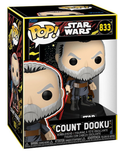 Funko Pop! Star Wars May the Fourth 833 Count Dooku (Retro)