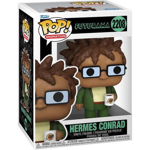  Funko Pop! Animation Futurama 2208 Hermes Conrad 