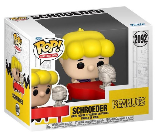  Funko Pop! Animation Peanuts 2092 Schroeder Playing Piano 
