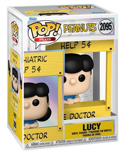  Funko Pop! Animation Peanuts 2095 Lucy with Doctor Stand 