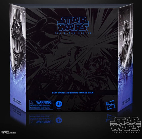 Hasbro Star Wars The Black Series The Empire Strikes Back Darth Vader & Luke Skywalker 6" Figure Set