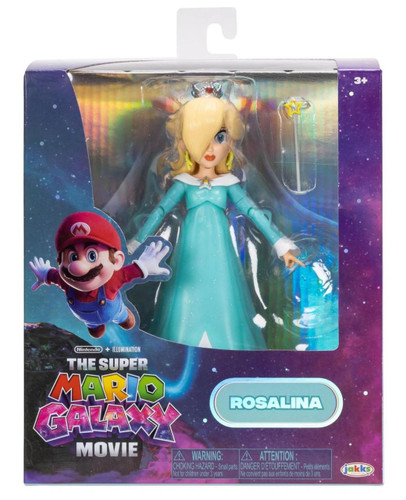  Jakks Pacific The Super Mario Galaxy Movie Wave 1 Roselina 5" Figure 