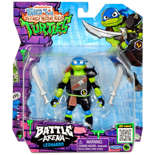 Playmates Tales of the Teenage Mutant Ninja Turtles Battle Arena Leo 4.5" Figure