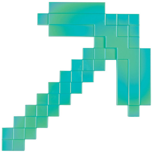 Disguise Minecraft Diamond Pickaxe Roleplay Accessory