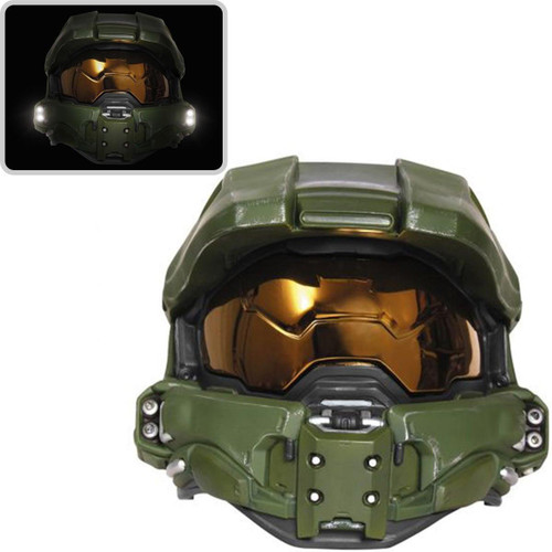  Disguise Halo Master Chief Adult Light-Up Deluxe Helmet 