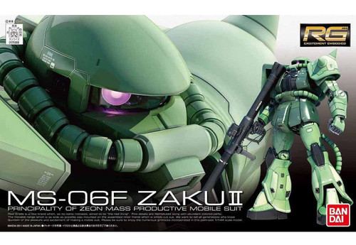 Bandai Mobile Suit Gundam Zaku II 1/144 Scale Real Grade Model Kit