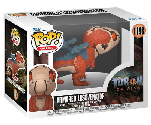 Funko Pop! Games Turok Origins 1198 Armored Lusovenator