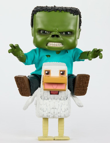 Mattel A Minecraft Movie Chicken Jockey Large Scale Exclusive Figure Set