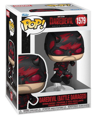 Funko Pop! Marvel Daredevil Born Again 1579 Daredevil Battle Damaged
