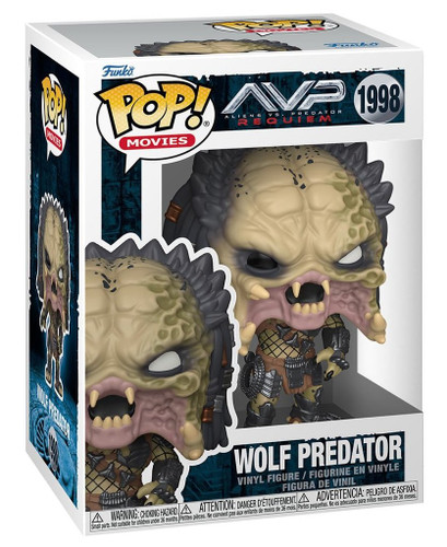 Funko Pop! Movies Aliens vs Predator Requiem 1998 Wolf Predator