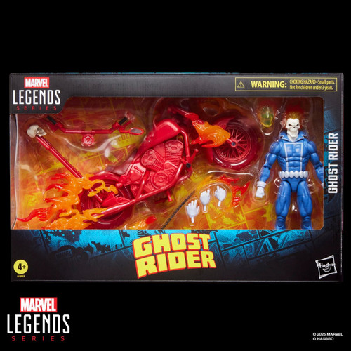 Hasbro Marvel Legends Ghost Rider Johnny Blaze with Motorcycle 6" Figure & Vehicle Set