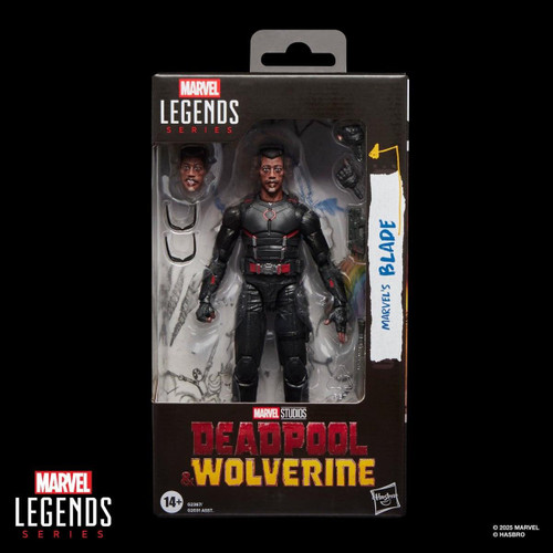  Hasbro Marvel Legends Deadpool & Wolverine Blade 6" Figure 