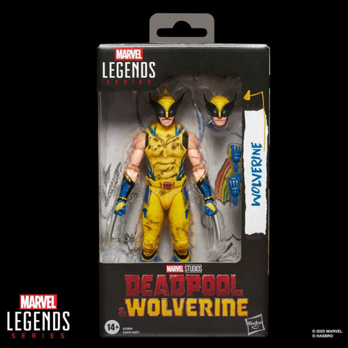  Hasbro Marvel Legends Deadpool & Wolverine Wolverine (Sleeveless) 6" Figure 