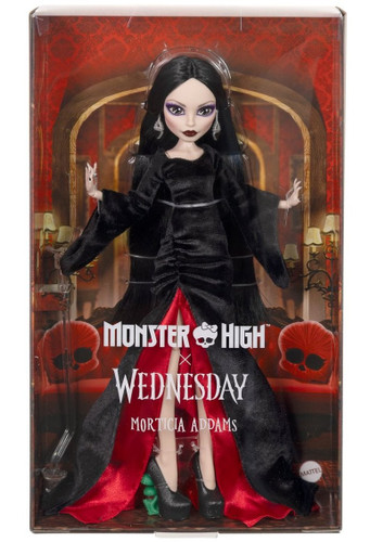 Mattel Monster High x Wednesday Morticia Addams 10.5" Doll