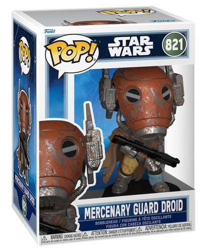 Funko Pop! Star Wars The Mandalorian & Grogu 821 Mercenary Guard Droid