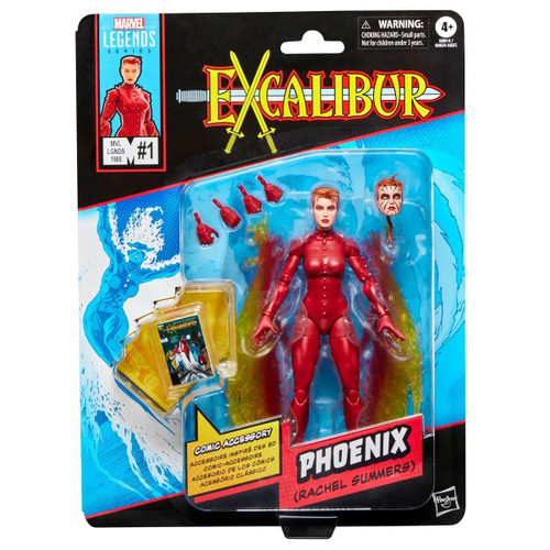 Hasbro Marvel Legends Comic-Inspired Excalibur Phoenix (Rachel Summers) 6" Figure