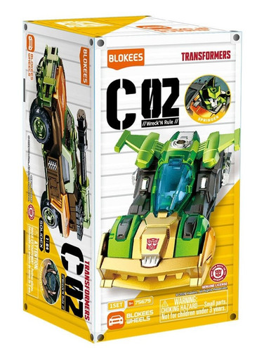 Blokees Transformers Wheels C02 Wreck 'N Rule Model Kit Blind Box