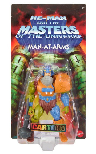  Mattel Masters of the Universe Origins Cartoon Collection 200X Man-At-Arms 5.5" Figure 