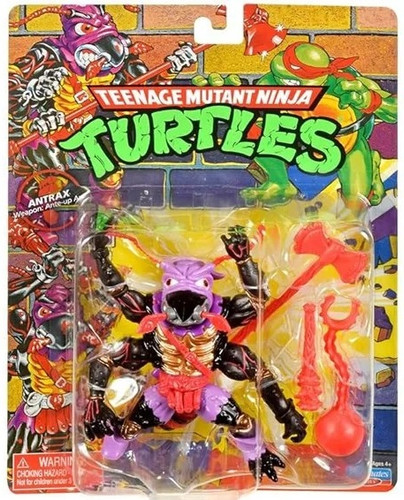 Playmates Teenage Mutant Ninja Turtles Classic Antrax 4.5" Figure