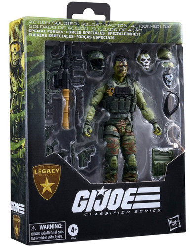 Hasbri G.I. Joe Classified Series Legacy Collection Action Soldier 6" Figure