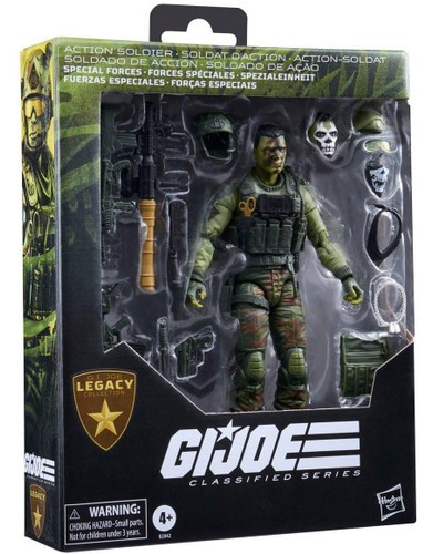  Hasbri G.I. Joe Classified Series Legacy Collection Action Soldier 6" Figure 